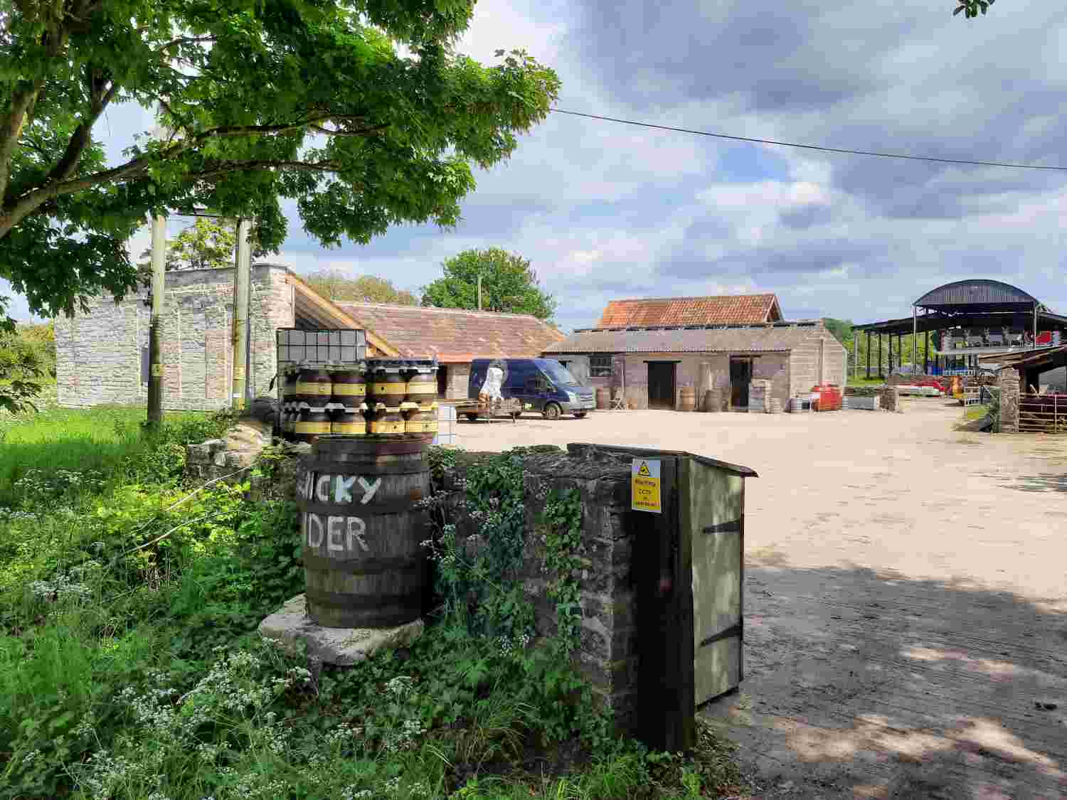 Tricky cider yard